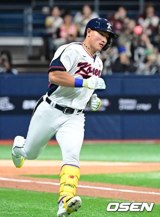 한국 야구 대표팀 안현민. /OSEN DB