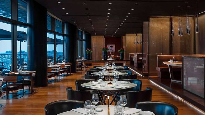 두바이 불가리 리조트에 자리한 일 리스토란테 니코 로미토 레스토랑. 사진제공|Bulgari Resort Dubai