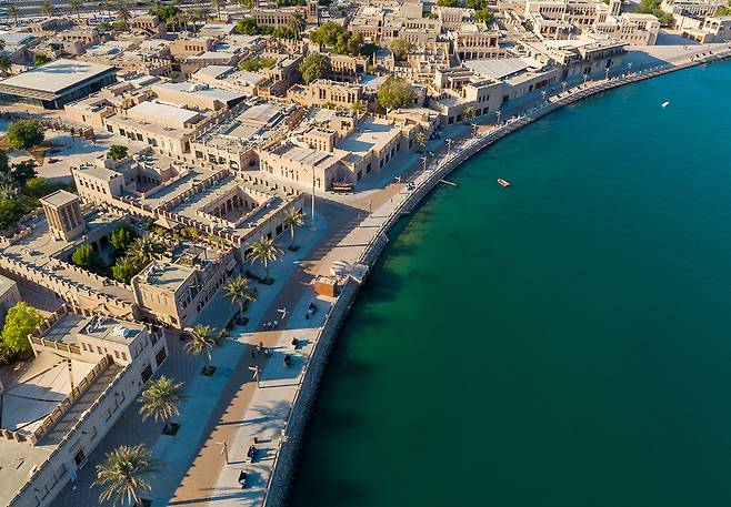 과거 해상무역 중심지로 번성했던 알 신다그하 역사지구. 사진제공|VisitDubai