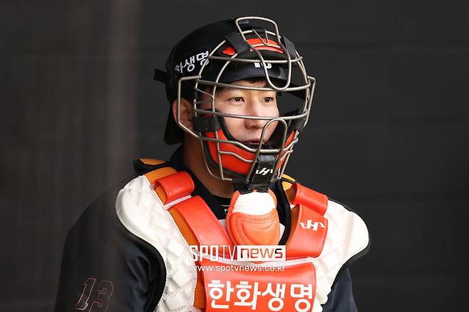 ▲ 한화 이글스 포수 최재훈 ⓒ 곽혜미 기자