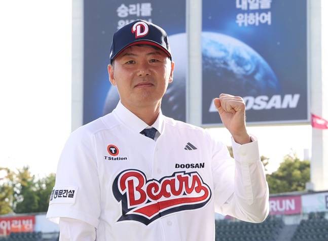 김원형 두산 베어스 감독. /사진=두산 베어스 제공