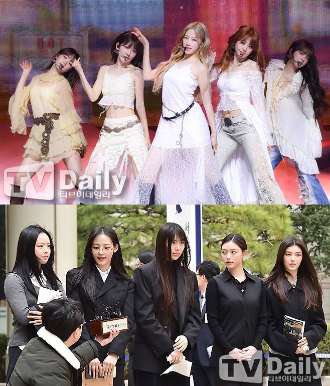 르세라핌, 뉴진스