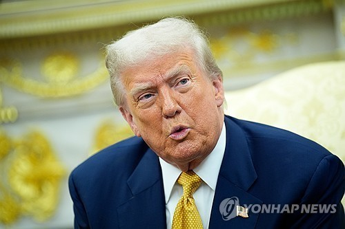 도널드 트럼프 미국 대통령 [EPA 연합뉴스 자료사진]