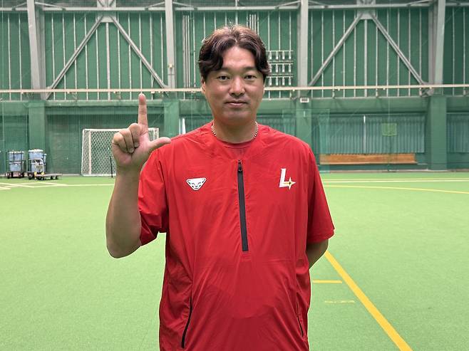 SSG 랜더스에 합류한 임훈 코치. 사진=SSG 랜더스