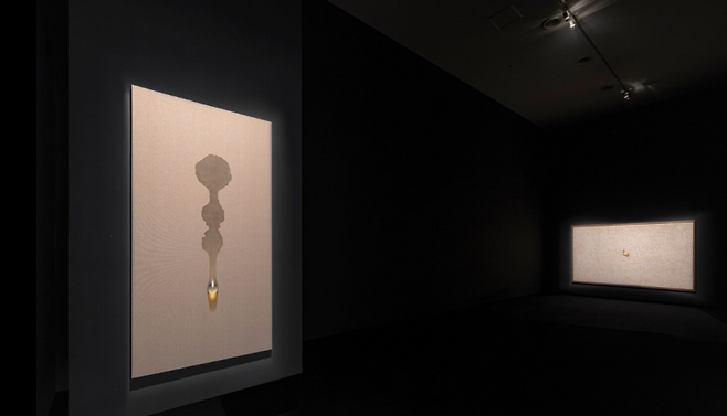 ▲ LG전자가 후원하는 故김창열 화백의 회고전 ‘Kim Tschang-yeul’ 전경 [국립현대미술관]