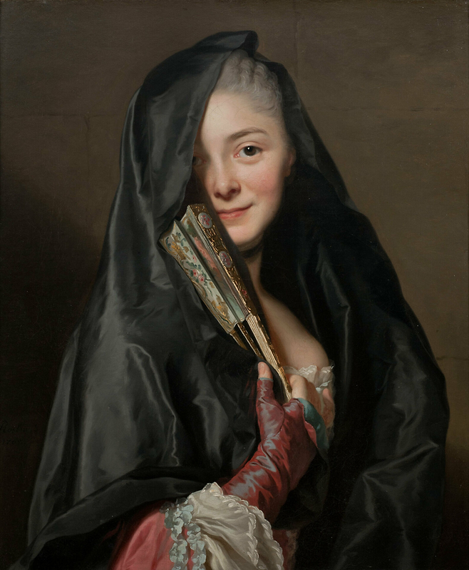 Alexander Roslin [The Lady with the Veil], 1768  ©Nationalmuseum