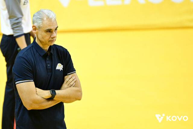 KB손해보험 레오나르도 카르발류 감독./KOVO