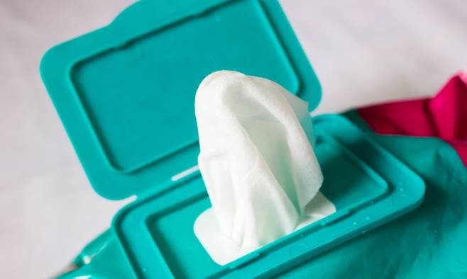 물티슈. 게티이미지뱅크