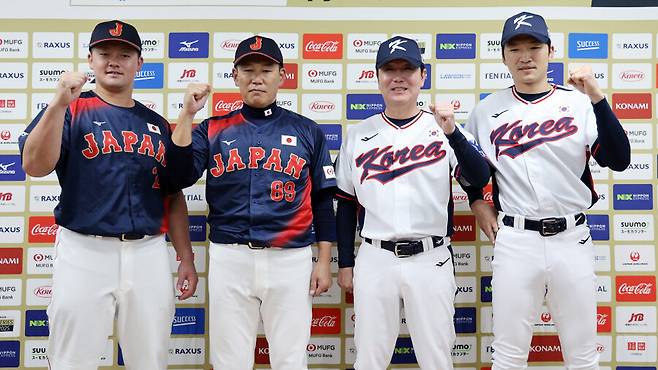 ▲ 한국-일본 평가전 기자회견 ⓒ연합뉴스