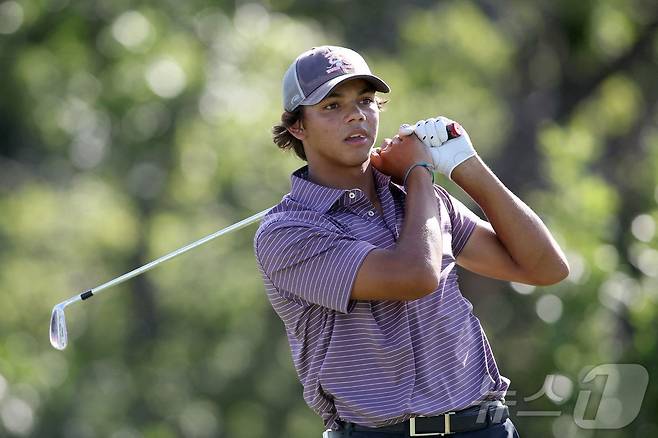찰리 우즈 ⓒ AFP=뉴스1