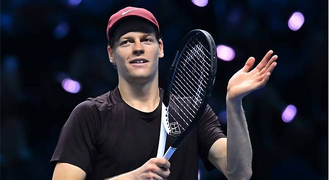 4전 전승으로 결승에 오른 야니크 시너. 사진/ATP 투어