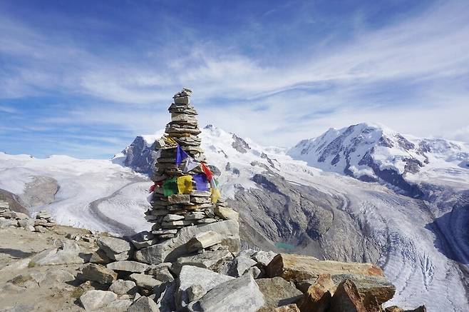 마터호른 건너편 산 풍경. 장보영 제공