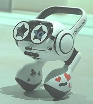 걸음마 학습 돌봄 로봇, 경북도 제공.