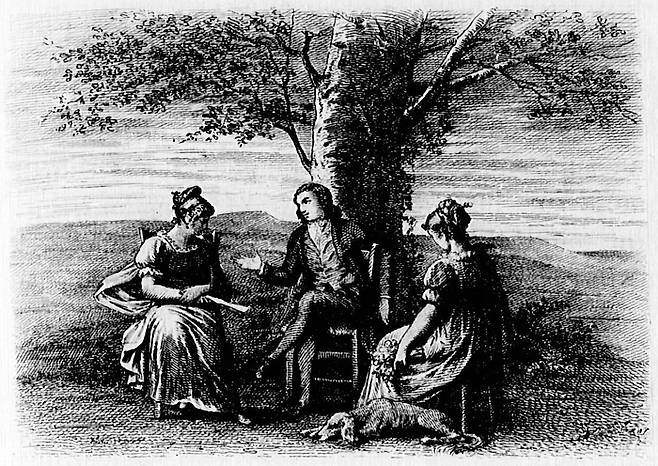 ‘적과 흑’의 삽화.