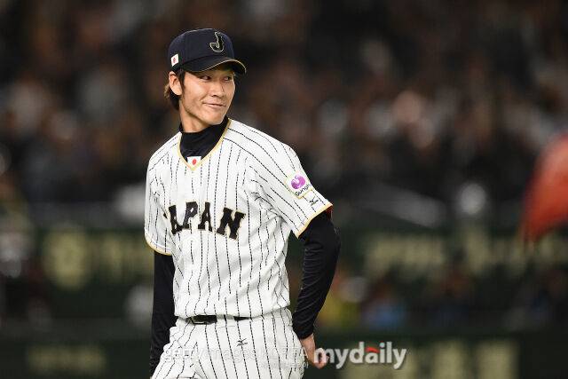 2015년 세계야구소프트볼연맹(WBSC) 프리미어12 대표팀 시절의 다케다 쇼타./게티이미지코리아