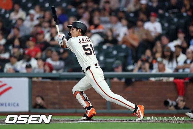 [사진] 샌프란시스코 이정후. ⓒGettyimages(무단전재 및 재배포 금지)