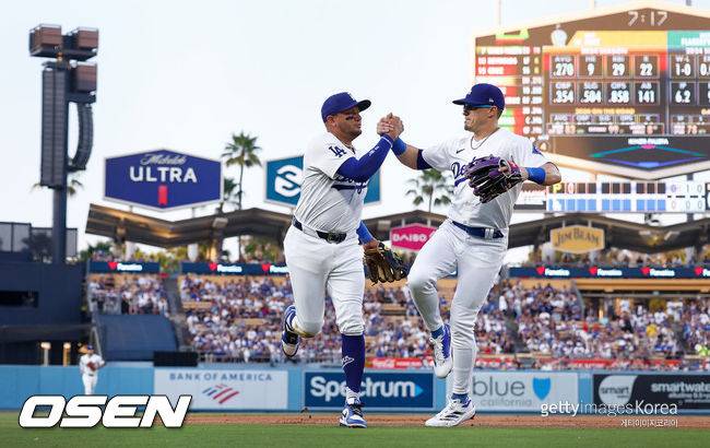 [사진] 미겔 로하스, 키케 에르난데스. ⓒGettyimages(무단전재 및 재배포 금지)