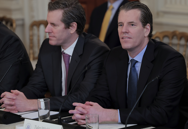 윙클보스 형제. 게티이미지