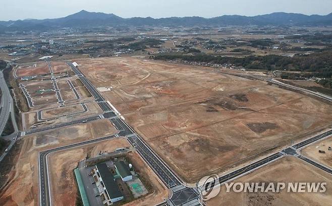 전남 함평군 금호타이어 건립 부지 [전남 함평군 제공]