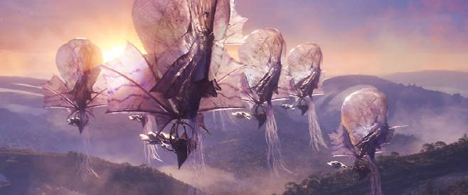 A sene from 20th Century Studios' AVATAR: FIRE AND ASH. Photo courtesy of 20th Century Studios. 짤 2025 20th Century Studios. All Rights Reserved.