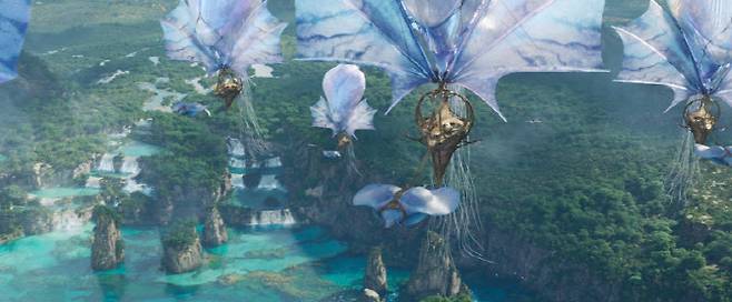 A scene from 20th Century Studios' AVATAR: FIRE AND ASH. Photo courtesy of 20th Century Studios. 짤 2025 20th Century Studios. All Rights Reserved.