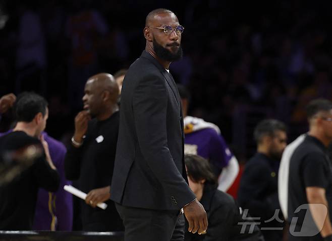 NBA LA 레이커스 르브론 제임스가 돌아온다.ⓒ AFP=뉴스1