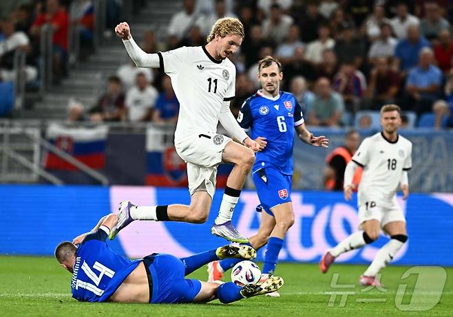 독일과 슬로바키아가 18일 월드컵 직행을 두고 맞대결을 펼친다. ⓒ AFP=뉴스1