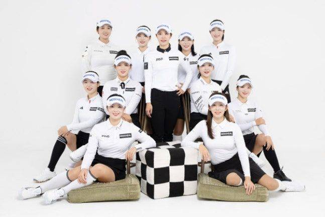 메디힐 골프단은 올해 대대적인 선수 영입 작업에 나섰다. ⓒ 메디힐