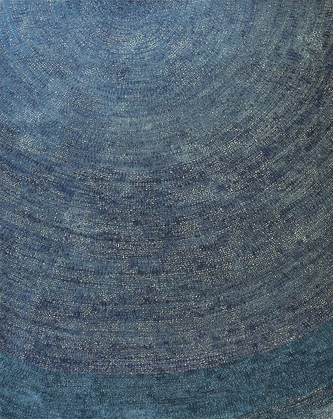 크리스티 뉴욕 이브닝 경매에 출품된 김환기의 1971년작 ‘19-VI-71 #206’. <크리스티 제공>