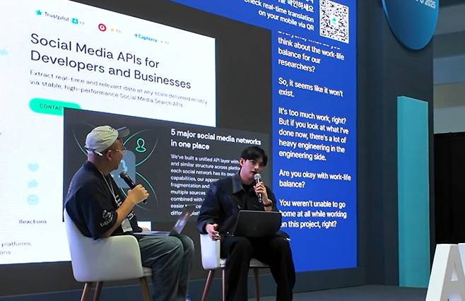 가수 겸 배우 차은우(본명 이동민)의 친동생 이동휘가 AI 전문가로서 '세상을 바꾸는 시간(세바시)' 유튜브 채널에 등장해 화제를 모으고 있다./사진=유튜브 채널 '세바시 강연' 갈무리