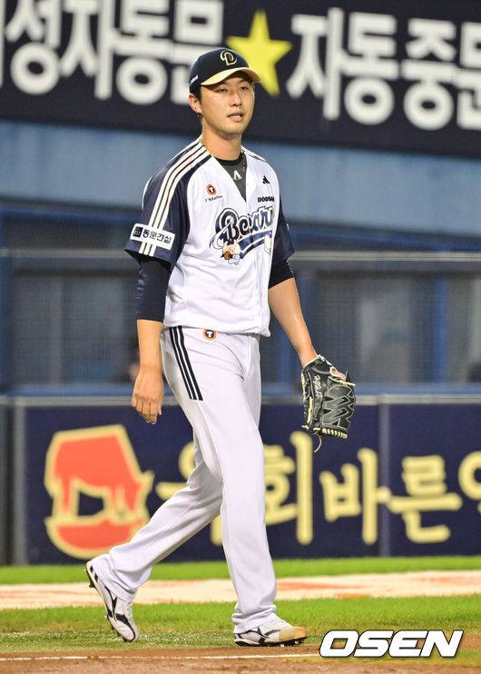[OSEN=박준형 기자] 두산 홍건희 2025.08.23 / soul1014@osen.co.kr