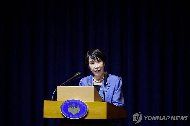 다카이치 사나에 일본 총리 [로이터 연합뉴스 자료사진. 재판매 및 DB 금지]