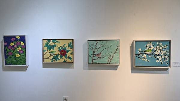 29일까지 창원 맛산갤러리 제1·2관에서 <작은 그림 선물>전이 열린다. /박미영