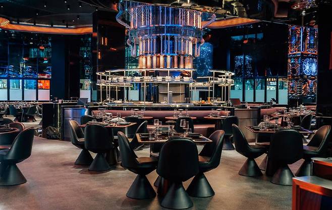 아랍에미리트(UAE) 두바이에의 인공지능(AI) 레스토랑 ‘우후’.(사진=우후 홈피이지)