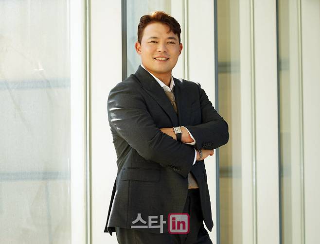 이승택이 최근 서울 서대문구의 한 호텔에서 이데일리와 만나 인터뷰를 진행했다. 인터뷰에 앞서 포즈를 취하는 이승택.(사진=이데일리 골프in 조원범 기자)