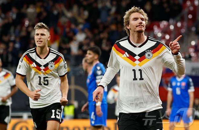 독일이 2026 북중미 월드컵 본선 진출을 확정했다. ⓒ AFP=뉴스1