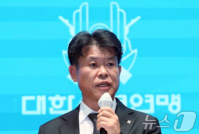 신명주 전 대한사격연맹 회장/뉴스1 ⓒ News1 박정호 기자