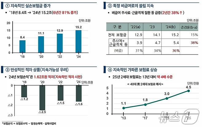 실손의료보험 현황/사진제공=금융감독원