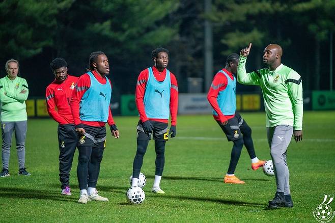 가나 축구대표팀. 사진 | 가나 축구협회 SNS