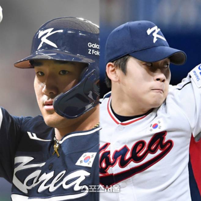 대표팀에서 맹활약을 펼친 안현민, 박영현의 모습. 사진 | 스포츠서울 DB