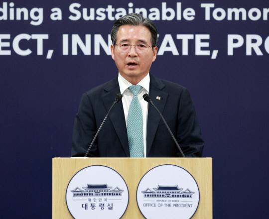 김용범 정책실장. 연합뉴스