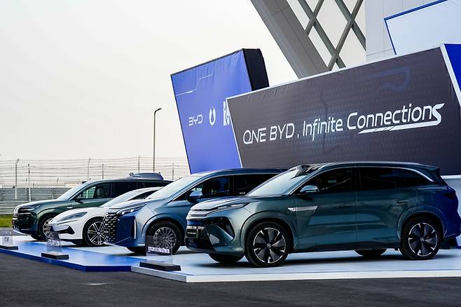 BYD 신기술이 탑재된 전기차.