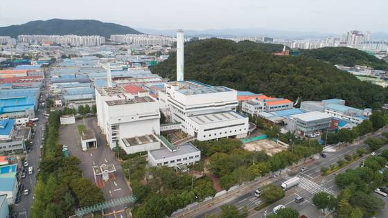 대구공공시설관리공단 성서사업소의 소각장 전경. [사진 대구공공시설관리공단]