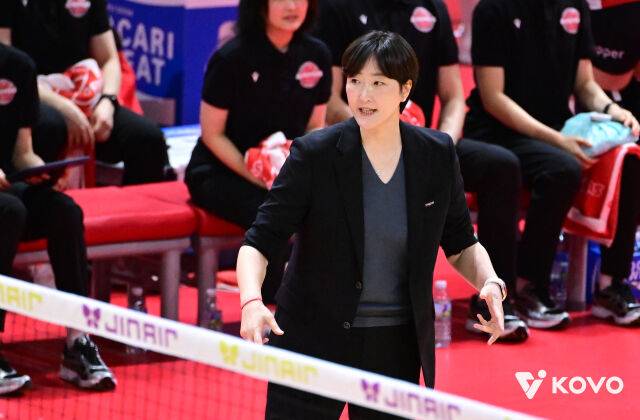 페퍼저축은행 장소연 감독./KOVO