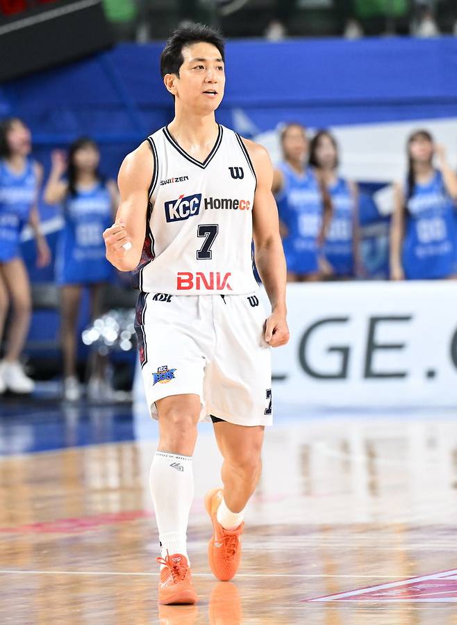 [서울=뉴시스] 프로농구 부산 KCC의 허훈. (사진 = KBL 제공) *재판매 및 DB 금지