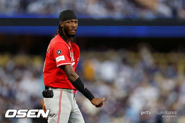 [사진] 신시내티 엘리 데 라 크루즈. ⓒGettyimages(무단전재 및 재배포 금지)