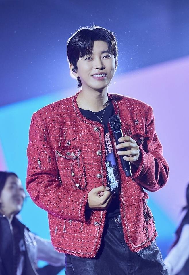 팬들과 호흡하는 임영웅. 물고기뮤직 제공