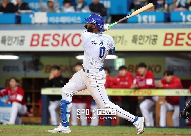 ▲ 올해 역사적인 시즌을 만들며 삼성 타선을 이끈 리그 홈런왕 르윈 디아즈 ⓒ곽혜미 기자