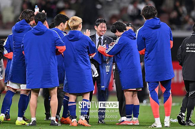 ▲ 일본은 18일 오후 도쿄 국립경기장에서 볼리비아를 상대로 A매치 평가전에서 3-0으로 이겼다. 앞서 가나를 2-0으로 잡은 일본은 볼리비아를 맞아서도 완승을 거뒀다.