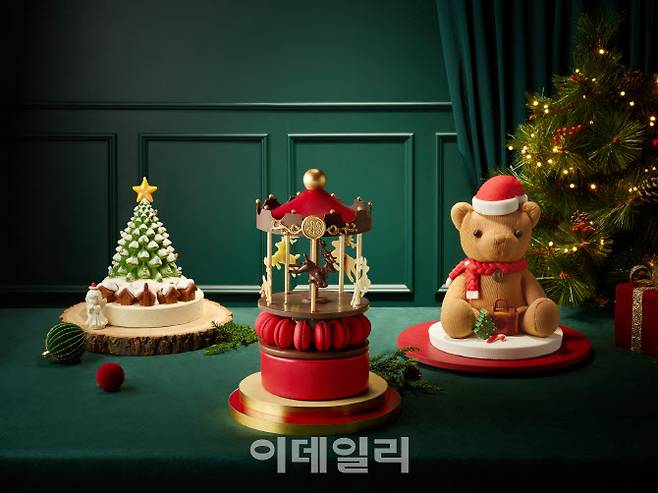 그랜드 인터컨티넨탈 서울 파르나스 2025 크리스마스 케이크 (사진=그랜드 인터컨티넨탈 서울 파르나스)